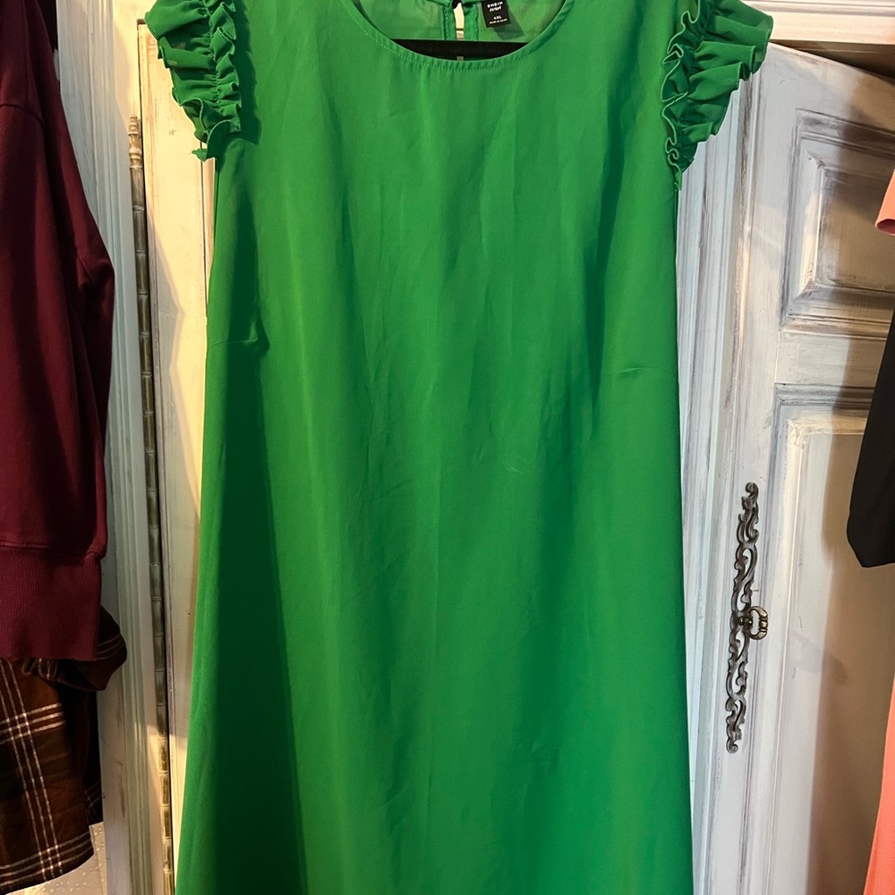 SHEIN 4x green dress never worn
